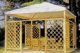 Gazebo in Legno