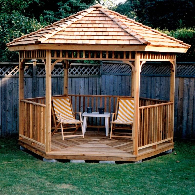 gazebo legno