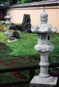 lanterna giapponese granito